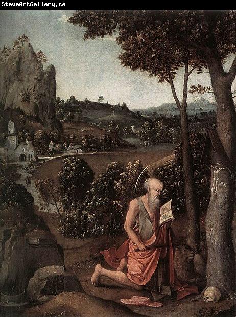 Joachim Patinir Rocky Landscape with Saint Jerome